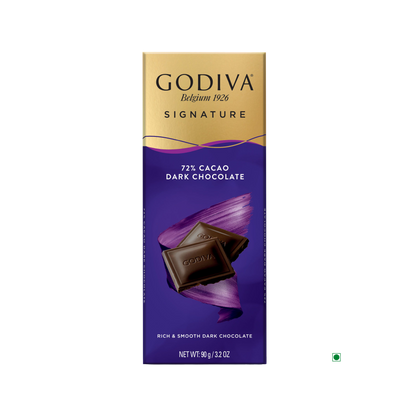 Godiva Dark 72% Bar 90g
