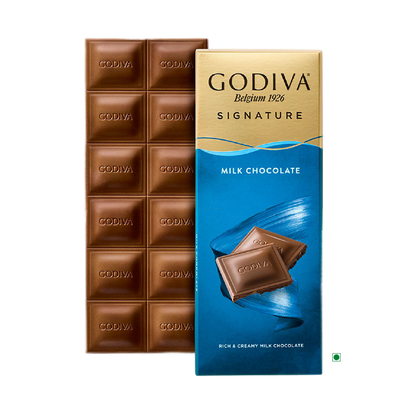 Godiva Milk Chocolate Bar 90g
