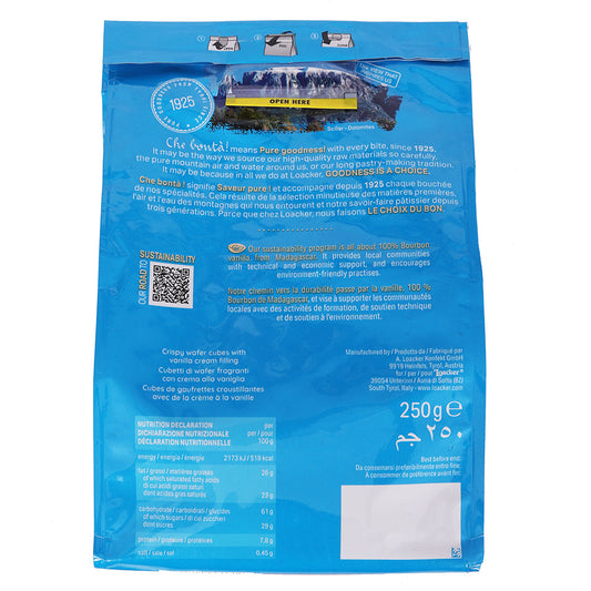 Loacker Quardatini Vanilla 250g