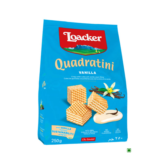 Loacker Quardatini Vanilla 250g