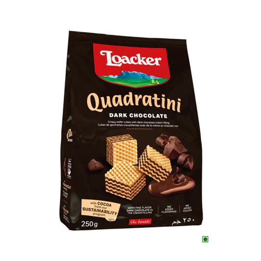 Loacker Quadratini Dark Chocolate 250g