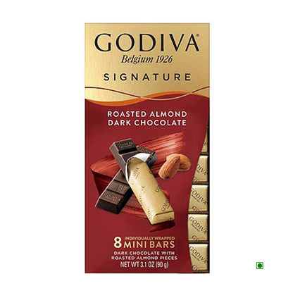 Godiva Roasted Almond Dark Chocolate Sticks 90g