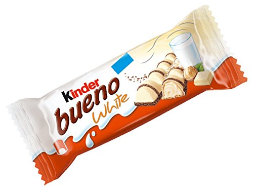 ferrero Kinder Bueno White 2 Individually Wrapped Bars, 43g