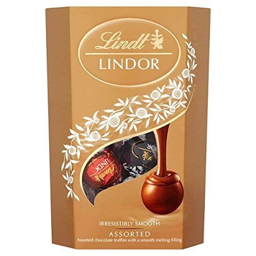 Lindt Lindor Assorted Truffles 200g Pack Of 1 (Ideal Gift For Cristmas & New Year)