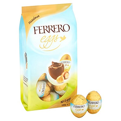 Ferrero Egg Milk Chocolate Wafer with Hazelnut Filling Pouch 100g