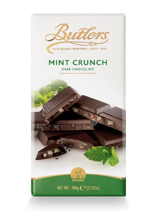 Butler Mint Chocolate Cruch Dark Chocolate