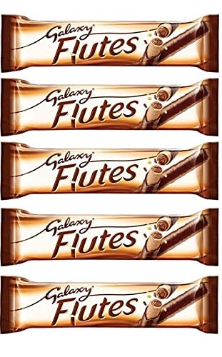 Galaxy Flutes Chocolate Twin Fingers 22.5g Pack Of 5