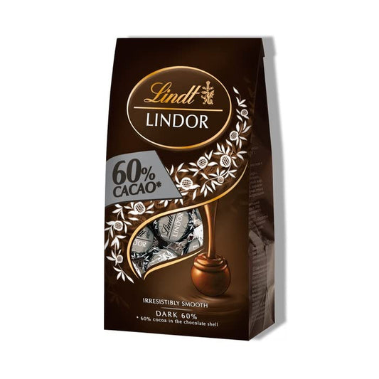 Lindt Lindor 60% Dark Cocoa Chocolate Truffles 137g