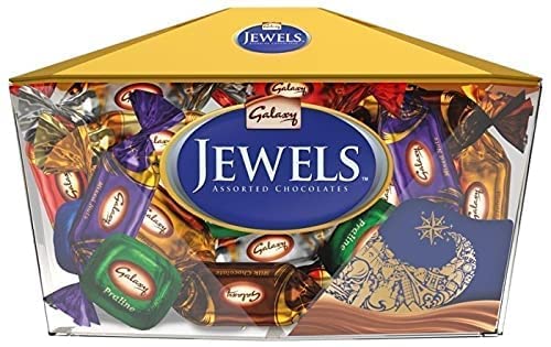 Galaxy Jewels Chocolates Box individually wrapped Assorted Chocolates 400g