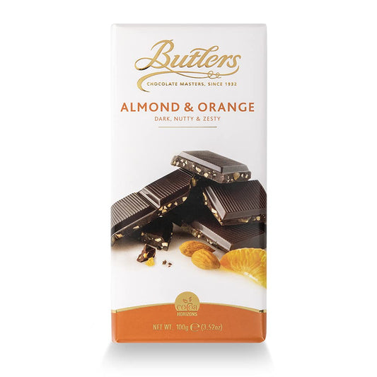 Butlers Dark Almond and Orange Bar (100 g)