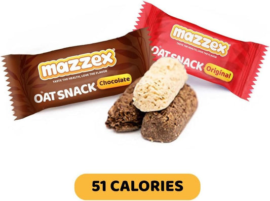 Mazzex Oats bar 400G Chocolate Combo pack of 2 - Oat Chocolate & Oat Choco Party Mix 400g  (Total 800g)