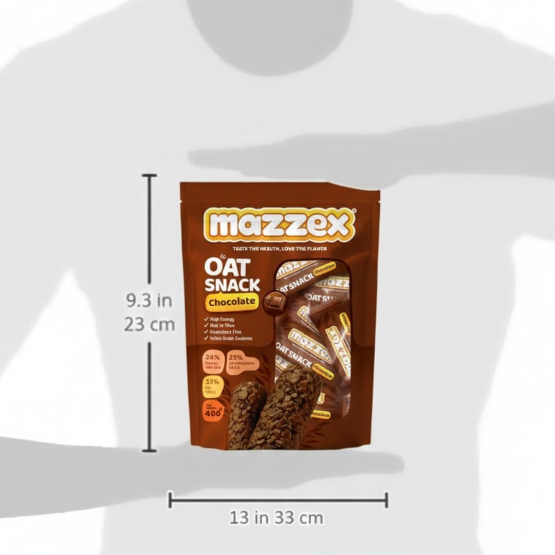 𝐌𝐚𝐳𝐳𝐞𝐱 OAT Snack Family Packs- 400 Grams (40 bars)
