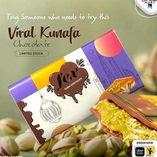 Fex Kunafa Chocolate Bar