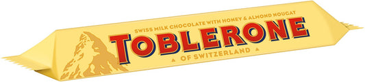 Toblerone Swiss Milk Chocolate With Honey & Almond Nougat 5 × 35g