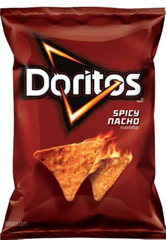Doritos Spicy Nacho Tortilla Chips, 311.8 g