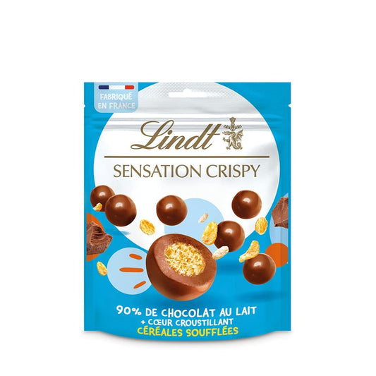 Lindt Fruit Sensation Coeur Croustillant ( Dark Chocolate Crispy Heart ) Packet 160g