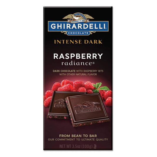 Ghirardelli Intense Dark Raspberry Chocolate Bar 100g