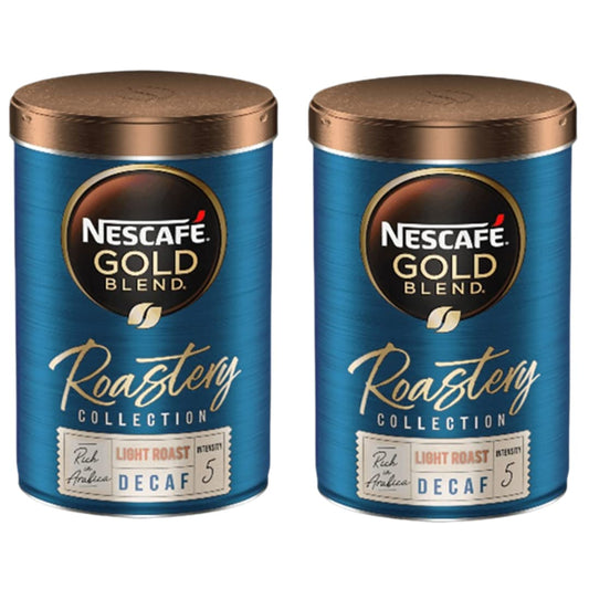 Nescafe Gold Blend Roastery Collection Light Roast Decaf 95g (Pack Of 2)