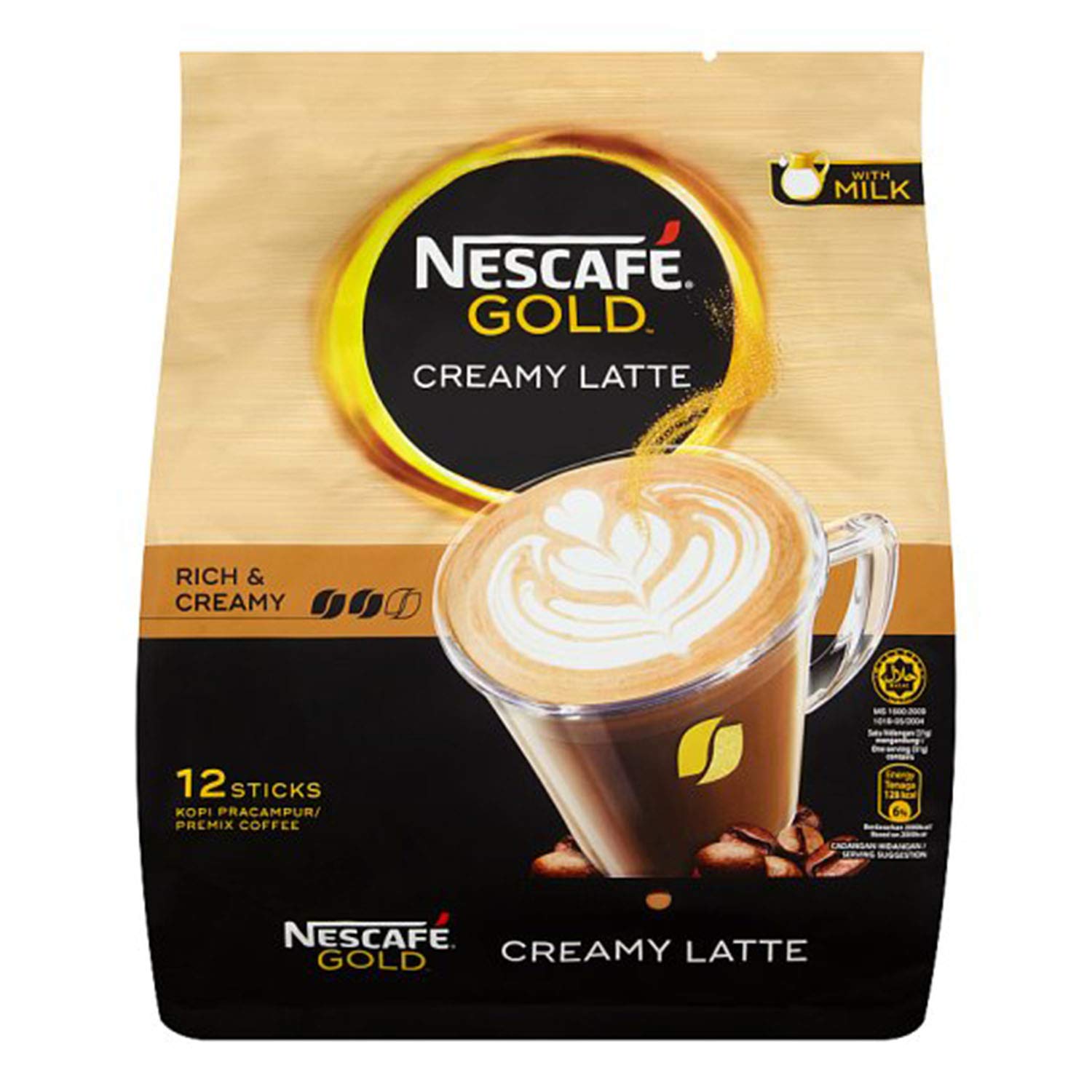 Nescafe Gold, Creamy Latte, Coffee, 372 g