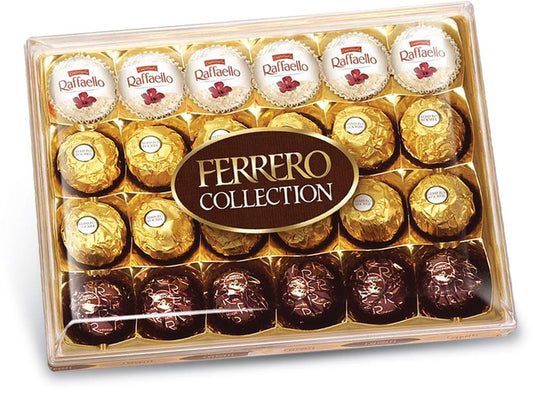Ferrero Collection Rondnoir / Rocher / Raffaello Assorted Chocolate Truffles 24 Pieces, 9.49 oz / 269 g