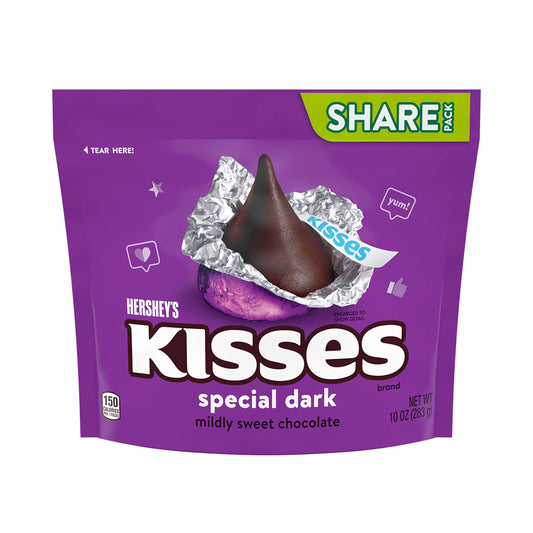 HERSHEY'S Kisses Special Dark Chocolate, 283 g