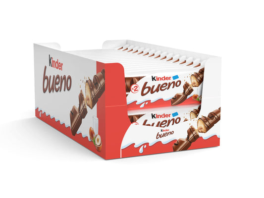 Ferrero Kinder Chocolate Bueno, Case, 43 g x 30 Bars