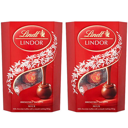 Lindt Milk Chocolate Truffles 2 Pack, 2 x 200 g