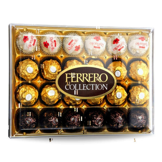 Ferrero Collection T24 Chocolate, Imported Chocolates, Ideal for Gifting, Birthday Gift, Croquante nut, Chocolate Collection, Variety Packs Available,(269.4 g)
