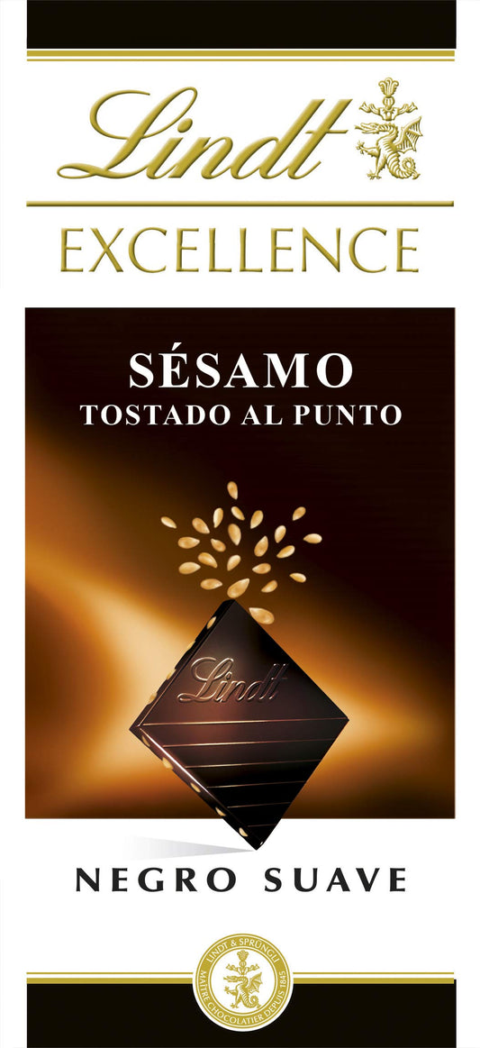 Lindt Excellence Sesame Grillle, 100g