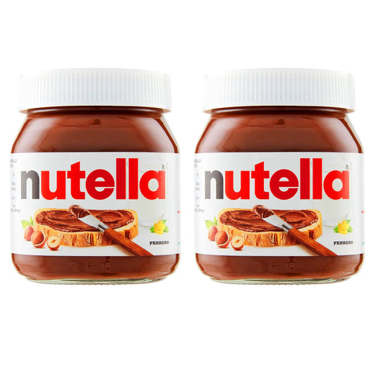 Nutella Chocolate Hazelnut Spread - 2 Pack, 2 x 350 g