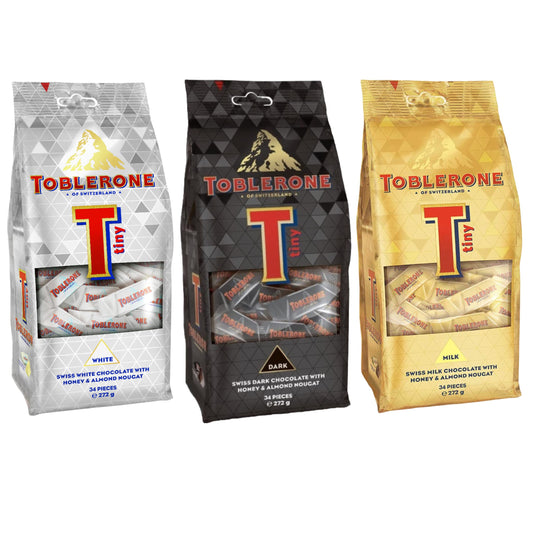 Toblerone White Dark Milk Combo 272g (Pack Of 3)