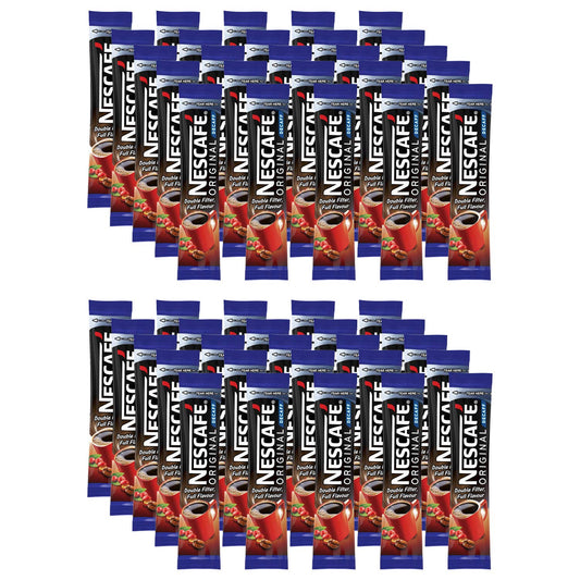 Nescafé Original Decaffeinated Double Filtered Coffee Sticks, 50 x 1.8 g