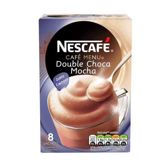 Nescafe Cafe Double Choca Mocha, 23g (Pack of 8)