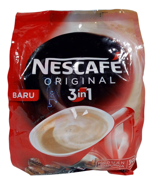Nescafe Original Coffee Mix - 3 in 1, 525g Pouch