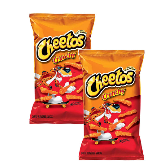 Doritos Frito-Lay Cheetos Crunchy Pouch (Imported),226.8g (Pack of 2)