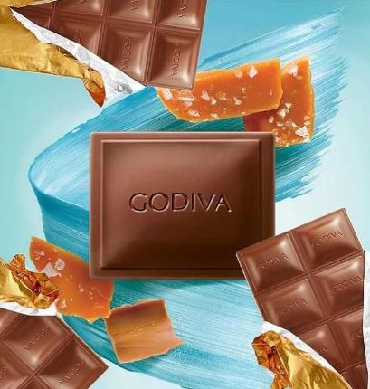 Godiva Milk Salted Caramel Bar 90g