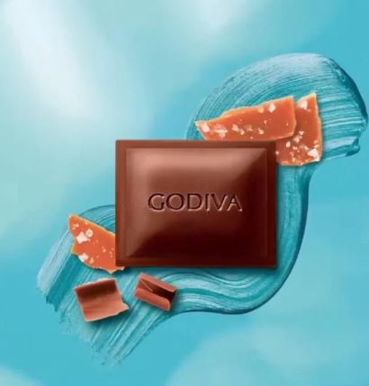 Godiva Milk Salted Caramel Bar 90g