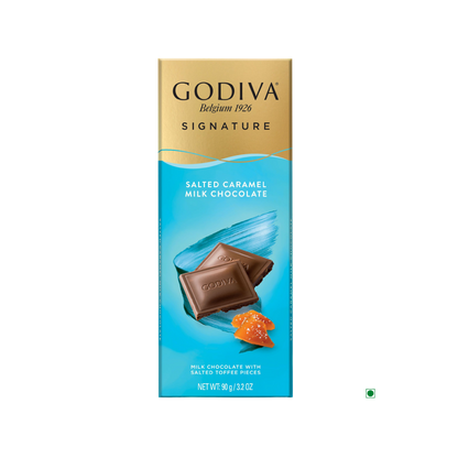Godiva Milk Salted Caramel Bar 90g