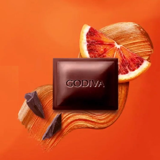 Godiva Dark Blood Orange Bar 90g