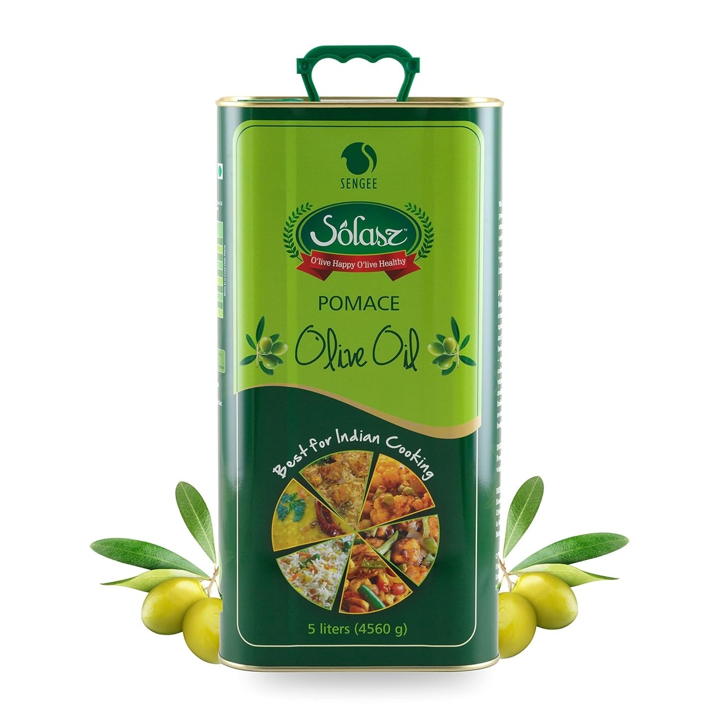 Solasz pomace 5 litre olive oil can