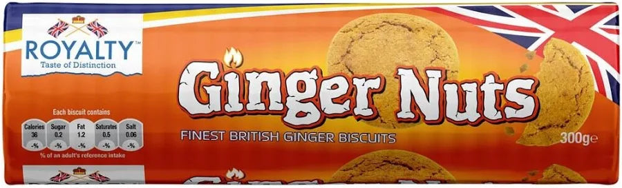 Royalty Ginger Nut Biscuits 300g